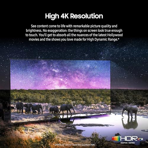 SAMSUNG 85" CLASS QN85QN90DAFXZA NEO QLED 4K SMART TV, GRAPHITE BLACK - Like New