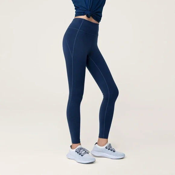 ALLBIRDS NATURAL LEGGING WOOL BLEND - SIZE: WOMEN S - TRUE NAVY - Brand New
