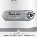 BREVILLE JUICE FOUNTAIN PLUS, JE98XL, SILVER - PAINTED SILVER - Like New