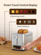 KEENSTAR TOUCH SCREEN 2-SLICE TOASTER WITH 6 BROWNING 900W ST-265TC - SILVER - Like New