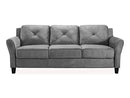 LIFESTYLE SOLUTIONS HARRINGTON SOFA - DARK GRAY - Like New