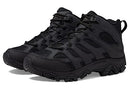 MERRELL MENS MOAB 3 TACTICAL MID WATERPROOF BOOTS, SIZE: MEN 9 (WIDE) - BLACK - Like New