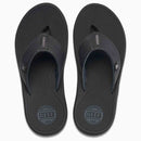 REEF MEN'S PHANTOM NIAS FLIP-FLOP SANDALS - SIZE: MEN 10 ( (EU M43) - BLACK/GRAY - Like New