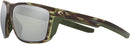 Costa Del Mar Men FERG Square Matte Reef/Gray Silver Mirror Sunglasses - 6S9002 - Like New
