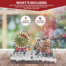 TOP TREASURES CHRISTMAS VILLAGE GRAND CARNIVAL - MULTICOLOR - Like New