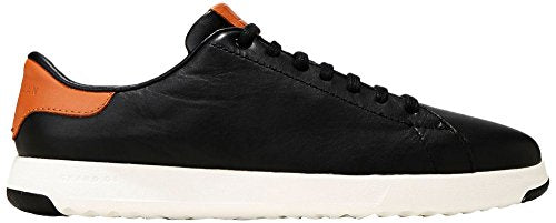 COLE HAAN MEN'S GRANDPRO TENNIS FASHION SNEAKER SIZE: MEN 11.5 BLACK/BRITISH TAN - Like New
