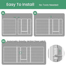 SIMPLE DELUXE DOG PLAYPEN, 32" HEIGHT 8 PANELS FENCE WITH ANTI-RUST COATING - Like New