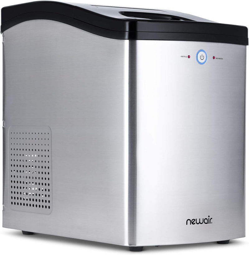 NewAir Nugget Ice Maker NIM040SS00 - BLACK/SILVER - Like New