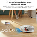 ROBOROCK Q8 MAX ROBOT VACUUM AND MOP WITH OBSTACLE AVOIDANCE, 5500PA - WHITE - Like New