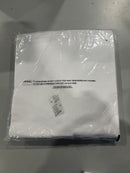 TIGER WOLF 3 BUTTON POLO SHIRT - SIZE: MEN XL - WHITE/RED/BLACK - Brand New
