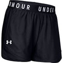 1344552 UNDER ARMOUR WOMEN PLAY UP 3.0 SHORTS BLACK SIZE 2XL - Brand New