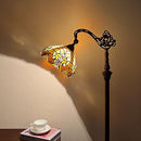 Tiffany Reading Floor Lamp,Stained Glass Vintage Floor Light - Scratch & Dent