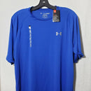 UNDER ARMOUR SHIRT MEN'S THE TECH TEE SHIRT CREWNECK SHORT SLEEVE SIZE L - BLUE - Brand New