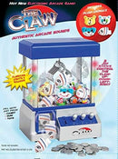 Define Essentials Claw Machine Arcade Mini Toy Grabber Candy Machine - Blue - Like New