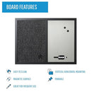 MasterVision Combination Board MX04433168-1 Each - Brand New