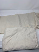 SIMPLE LOVE ADULT'S EUROPEAN FLAX LINEN 2 PIECE SHEET SET QUEEN - BEIGE - Like New