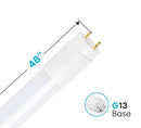 LUXRITE 4FT LED Tube Light, T8, 18W (32W Equivalent), 3500K Natural White - Brand New