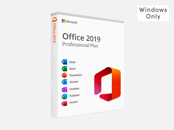 Microsoft Office 2019 Lifetime License for 1 Windows PC  - Digital Delivery