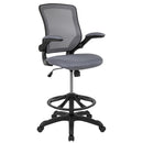 Flash Furniture Kale Mid-Back Swivel Office Chair with Height Adjustable - Like New