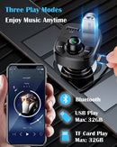 Handsfree Call Car Charger, Wireless Bluetooth 5.3 FM Transmitter Radio Receiver - Like New