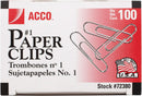 ACCO PREMIUM PAPER CLIPS - STANDARD SIZE