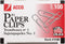 ACCO PREMIUM PAPER CLIPS - STANDARD SIZE #1 100PC - SILVER - Like New