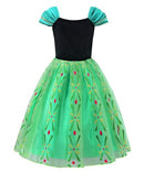 JERRISAPPAREL GIRLS PRINCESS COSTUME HALLOWEEN FANCY DRESS SIZE 4T - GREEN - Like New