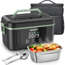 INSMART CORDLESS ELECTRIC LUNCH BOX FOR ADULTS 1.5L LARGE PORTABLE BOX -BLACK - Like New