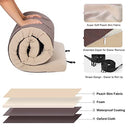 ZonLi Foam Camping Mattress, Portable Roll Up Travel Sleeping Pad Single - Black - Brand New