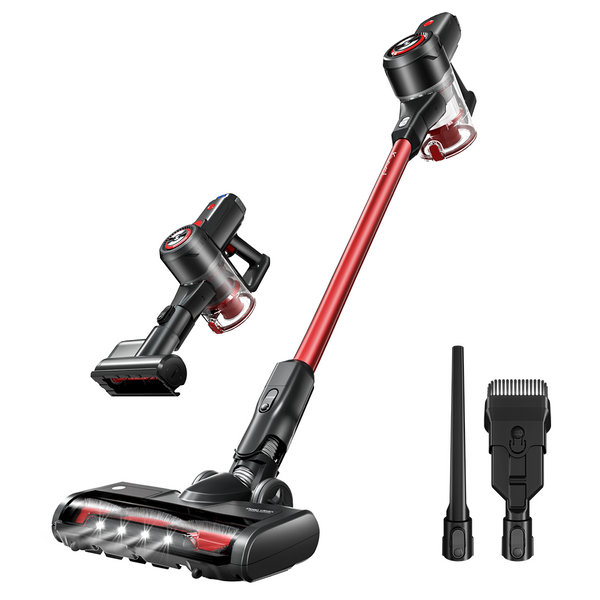 Kyvol V20 25Kpa 50Mins Cordless Handheld Stick Carpet Floor Vacuum Cleaner - RED Like New