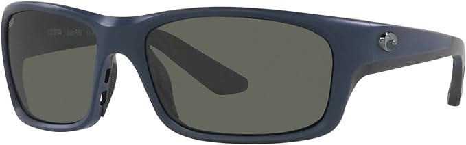 Costa Del Mar Jose Pro Rectangular Sunglasses - Gray Polarized/MIDNIGHT BLUE - Like New