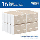Kleenex Professional Universal Multifold Paper Towels Bulk 01890 - White - Brand New