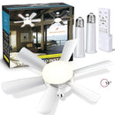 Laliled Ceiling Fan with Light Socket Fan Light with Remote & APP Control - Like New