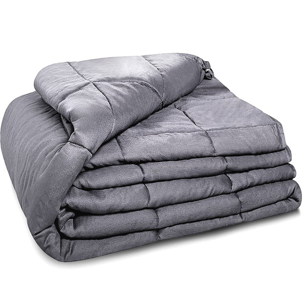 Quility Weighted Blanket for Adults - 20 LB Queen Size Heavy Blanket - Like New