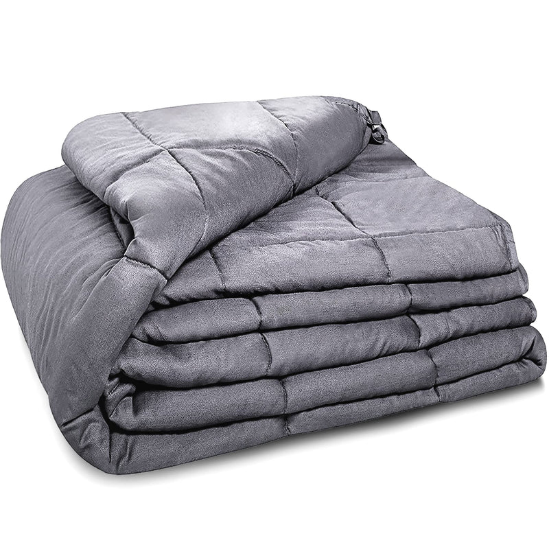 Quility Weighted Blanket for Adults - 20 LB Queen Size Heavy Blanket - Like New