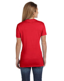 S04V Hanes Ladies' Perfect-T V-Neck T-Shirt New