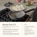 Our Place Cookware Duo 7-Piece Ceramic Nonstick Cookware Set with Strainer - Brand New
