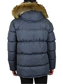 GALAXY BY HARVIC MEN'S HEAVYWEIGHT PARKA JACKET COAT DETACHABLE HOOD CHARCOAL L - Brand New