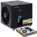 SERENELIFE COLD PLUNGE CHILLER 1/2 HP 2290W 132 GAL ICE BATH WATER CHILLER BLACK - Like New