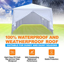 SERENELIFE POP UP CANOPY TENT 10X30 PORTABLE COMMERCIAL INSTANT SHELTER - WHITE - Like New