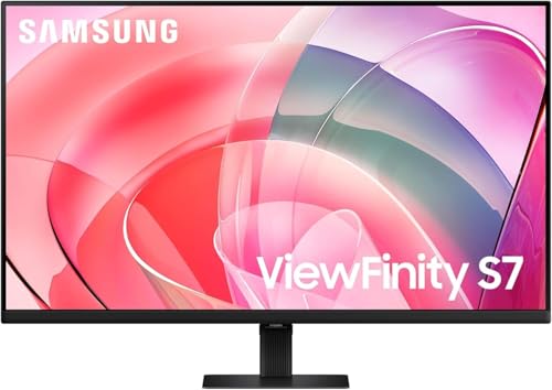 SAMSUNG 27-Inch ViewFinity S7 (S70D) Series 4K UHD Monitor LS27D702EANXGO 2024 - Like New