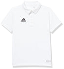 ADIDAS UNISEX-KIDS ENTRADA 22 POLO SHIRT SIZE LARGE HC5059 - WHITE - SIZE: MEN L - Like New