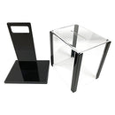 Yuanhe 1000 Chip Clear Acrylic Poker Carrier 10 Chip Racks - Clear - Brand New