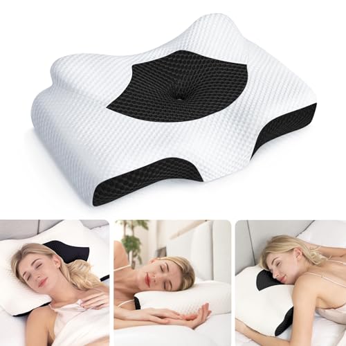 Osteo Cervical Pillow for Neck Pain Relief Hollow Design Odorless Memory Fo - Like New