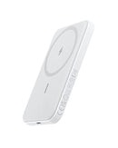 ANKER 621 MAGNETIC PORTABLE CHARGER MAGGO 5,000MAH WIRELESS POWER BANK - WHITE - Brand New