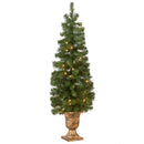 National Tree Company Pre-lit Artificial Tree For Entrances and - Scratch & Dent