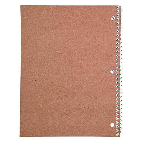 MEAD SPIRAL NOTEBOOK, 1 SUBJECT, WIDE RULED PAPER, 70 SHEETS (05510AC5) - GREEN - Brand New