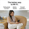 GOOGLE NEST WIFI PRO 6E RELIABLE HOME WI-FI MESH ROUTER 3 PACK SNOW WHITE - Like New