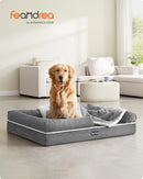 Feandrea Dog Bed Orthopedic Large Waterproof Bed Removable Washable Cover - Like New