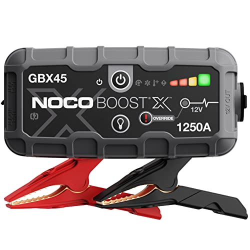 NOCO BOOST X GBX45 1250A 12V ULTRASAFE PORTABLE LITHIUM JUMP STARTER GRAY - Brand New